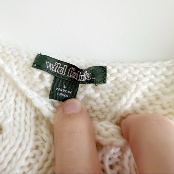 Wild Fable Open Knit Sweater - Picture 3 of 4